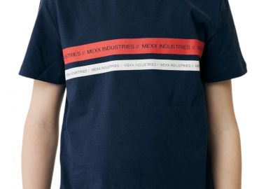 Μπλούζα Κοντομάνικη Mexx Basic Loose With Artwork TU21134033BM-Navy Αγόρι - Mexx - 
