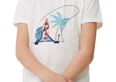 Μπλούζα Κοντομάνικη Mexx Dropped Shoulder With Artwork TU2122033B-Off White Αγόρι - Mexx - 