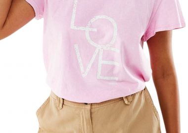 Μπλούζα Κοντομάνικη Mexx Flutter TU2136023W-Pink Γυναικείο - Mexx - 