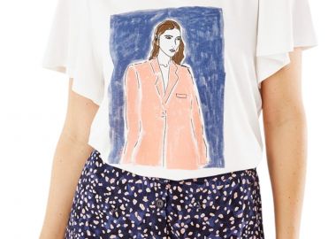 Μπλούζα Κοντομάνικη Mexx Fluttersleeve TU2131023W-Off white Γυναικείο - Mexx - 