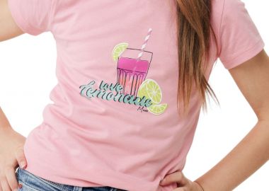 Μπλούζα Κοντομάνικη Mexx Lemonade Print TU2119033G-Salmon Pink Κορίτσι - Mexx - 