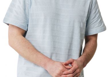 Μπλούζα Κοντομάνικη Mexx Pique t-shirt with structured stripes MF007806841M-Sky Blue Ανδρικό - Mexx - 