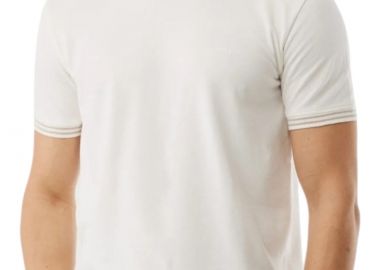 Μπλούζα Κοντομάνικη Mexx Pique Tipping T-Shirt MF007805051M-Off White Ανδρικό - Mexx - 