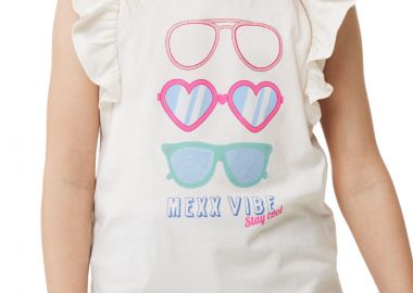 Μπλούζα Κοντομάνικη Mexx Stay Cool TU2115033G-Off White Κορίτσι - Mexx - 