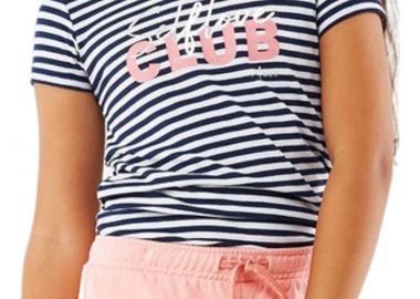 Μπλούζα Κοντομάνικη Mexx Striped Artwork TU2151023G-Off white Κορίτσι - Mexx - 