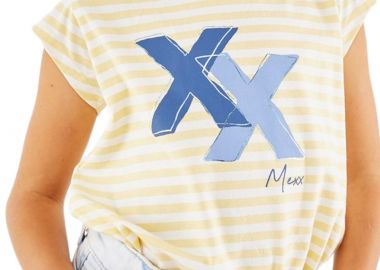 Μπλούζα Κοντομάνικη Mexx Striped Artwork ZN2160023G-Yellow Κορίτσι - Mexx - 