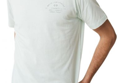 Μπλούζα Κοντομάνικη Mexx T-shirt with chest print SS MF007808041M-Mint Green Ανδρικό - Mexx - 