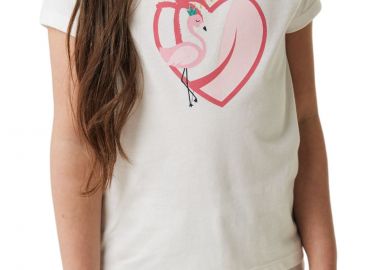 Μπλούζα Κοντομάνικη Mexx With Artwork TU21110033GM-Off White Κορίτσι - Mexx - 