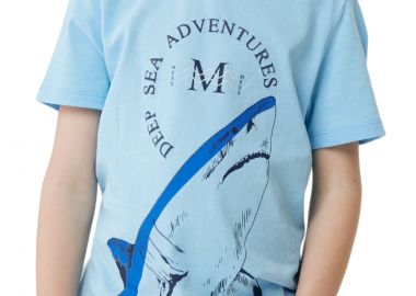 Μπλούζα Κοντομάνικη Mexx With Artwork TU2162033B-Light Blue Αγόρι - Mexx - 