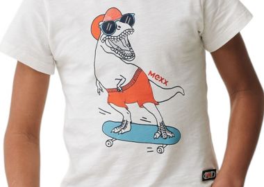 Μπλούζα Κοντομάνικη Mexx With Artwork TU2167033B-Off White Αγόρι - Mexx - 