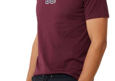 Μπλούζα Κοντομάνικη Mexx With Small Chest Artwork TU2154026M-Dark Red Ανδρικό - Mexx - 