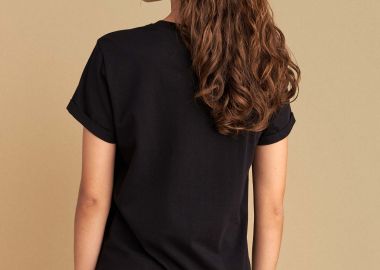 Μπλούζα κοντομάνικη μονόχρωμη - 5207251099936 -  - 