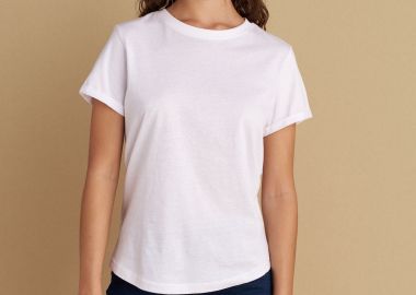 Μπλούζα κοντομάνικη μονόχρωμη - 5207251099974 -  - 