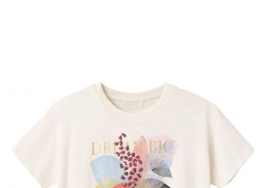 Μπλούζα Κοντομάνικη Name It Nkfflotter Short Loose Box 13228729-Jet Stream Κορίτσι - Name It - 