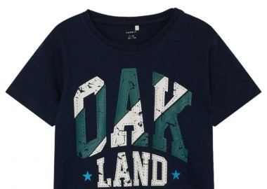 Μπλούζα Κοντομάνικη Name It Nkmberte 13226107-Dark Sapphire Αγόρι - Name It - 