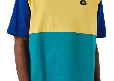 Μπλούζα Κοντομάνικη New Era Block Panel Badge 60284650-440 Ανδρικό - New Era - 