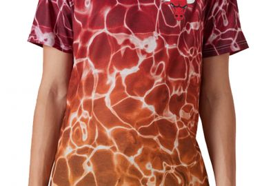 Μπλούζα Κοντομάνικη New Era ChBull NBA Team Colour Water Print 13083897-100 Ανδρικό - New Era - 