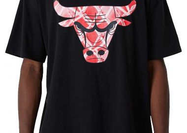 Μπλούζα Κοντομάνικη New Era Chicago Bulls NBA Infill Logo 60357102-001 Ανδρικό - New Era - 