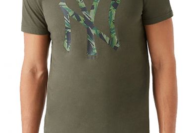 Μπλούζα Κοντομάνικη New Era Mlb Camo Infill Neyyan 12827250-310 Ανδρικό - New Era - 