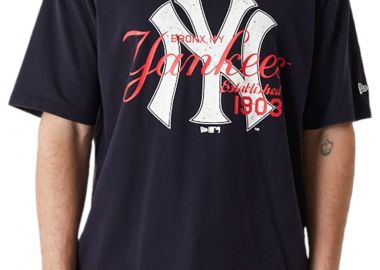 Μπλούζα Κοντομάνικη New Era MLB Lifestyle New York Yankees 60416320-410 Ανδρικό - New Era - 
