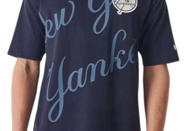 Μπλούζα Κοντομάνικη New Era Mlb Script Grphc Os 60580582-410 Ανδρικό - New Era - 