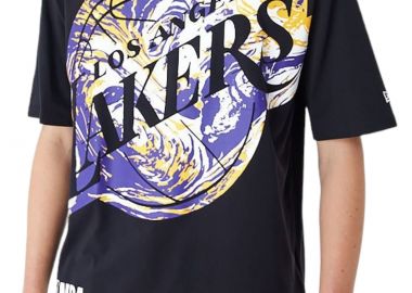 Μπλούζα Κοντομάνικη New Era Nba Aop Iinfill Os Loslak 60435412-001 Ανδρικό - New Era - 