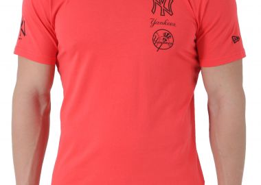 Μπλούζα Κοντομάνικη New Era New York Yankees Mlb Nights All Pop 11517766-LVR Ανδρικό - New Era - 