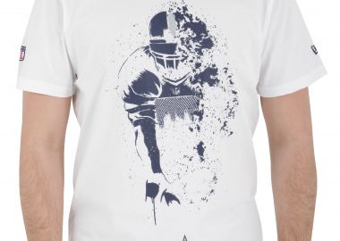 Μπλούζα Κοντομάνικη New Era Team Player 11109962-WHI Ανδρικό - New Era - 