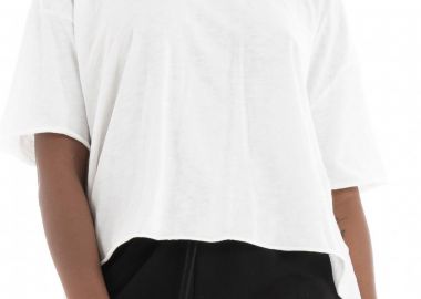 Μπλούζα Κοντομάνικη Only Onlworld Boxy Short Pleat 15296617-Cloud Dancer Γυναικείο - Only - 