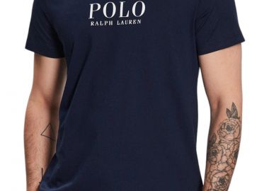 Μπλούζα Κοντομάνικη Polo Ralph Lauren Crew Sleep 714899613003-NAVY Ανδρικό - Polo Ralph Lauren - 