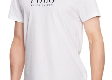 Μπλούζα Κοντομάνικη Polo Ralph Lauren Crew Sleep 714899613005-White Ανδρικό - Polo Ralph Lauren - 