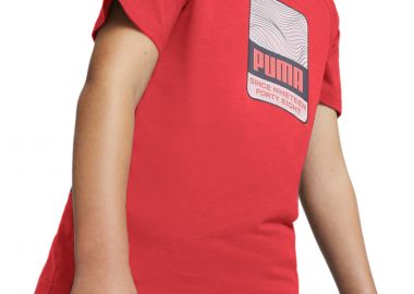 Μπλούζα Κοντομάνικη Puma Active Sports Graphic 679206-25 Αγόρι - Puma - 