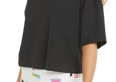 Μπλούζα Κοντομάνικη Puma Brand Love Oversized 534350-01 Γυναικείο - Puma - 