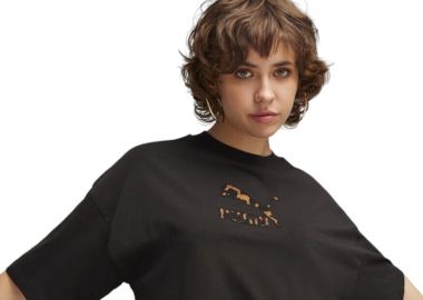 Μπλούζα Κοντομάνικη Puma Classics Kitten Logo Infill 625605-01 Γυναικείο - Puma - 