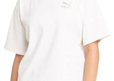 Μπλούζα Κοντομάνικη Puma Classics Ribbed Relaxed Mock 624263-66 Γυναικείο - Puma - 