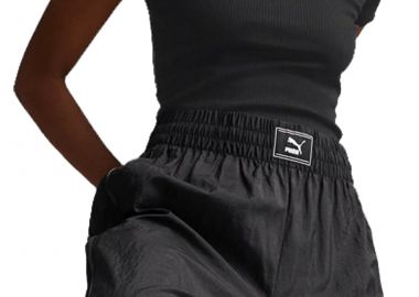 Μπλούζα Κοντομάνικη Puma Classics Ribbed Slim 535689-01 Γυναικείο - Puma - 