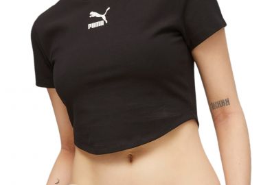 Μπλούζα Κοντομάνικη Puma Dare To Cropped Slim 621435-01 Γυναικείο - Puma - 