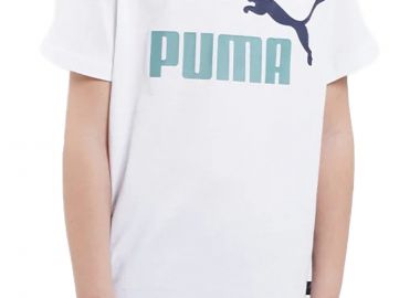 Μπλούζα Κοντομάνικη Puma ESS+ 2 Col Logo Tee B 586985-83 Αγόρι - Puma - 