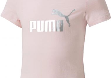 Μπλούζα Κοντομάνικη Puma ESS+ Logo 846953-16 Κορίτσι - Puma - 