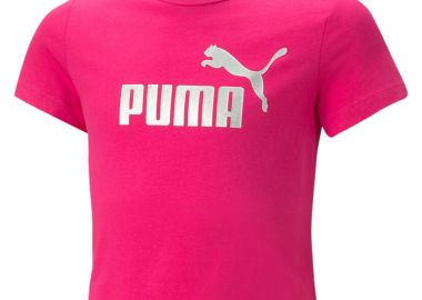 Μπλούζα Κοντομάνικη Puma ESS+ Logo 846953-64 Κορίτσι - Puma - 