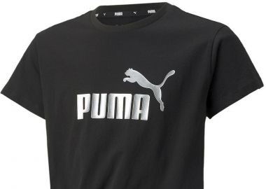 Μπλούζα Κοντομάνικη Puma ESS+ Logo Knotted 846956-01 Κορίτσι - Puma - 