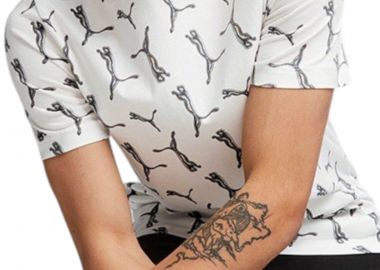 Μπλούζα Κοντομάνικη Puma ESS+ Logo Lab Holiday AOP 675923-02 Ανδρικό - Puma - 