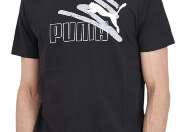 Μπλούζα Κοντομάνικη Puma Ess+ Logo Lab Summer 678988-01 Ανδρικό - Puma - 