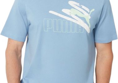 Μπλούζα Κοντομάνικη Puma Ess+ Logo Lab Summer 678988-20 Ανδρικό - Puma - 