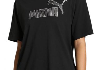 Μπλούζα Κοντομάνικη Puma ESS+ Marbleized Cropped Relaxed 677589-01 Γυναικείο - Puma - 