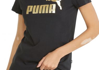 Μπλούζα Κοντομάνικη Puma ESS+ Metallic Logo 848303-01 Γυναικείο - Puma - 