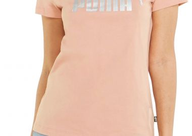 Μπλούζα Κοντομάνικη Puma ESS+ Metallic Logo 848303-47 Γυναικείο - Puma - 