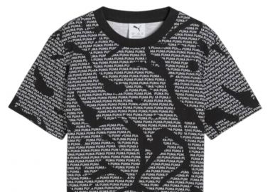 Μπλούζα Κοντομάνικη Puma Ess Logo Lab Aop Tee 685792-01 Αγόρι - Puma - 