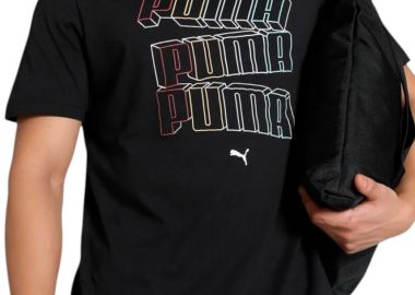 Μπλούζα Κοντομάνικη Puma ESS Logo Lab Hog Tee 684664-01 Ανδρικό - Puma - 