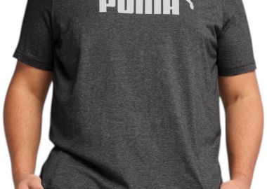 Μπλούζα Κοντομάνικη Puma ESS No. 1 Logo Heather Tee 682550-01 Ανδρικό - Puma - 